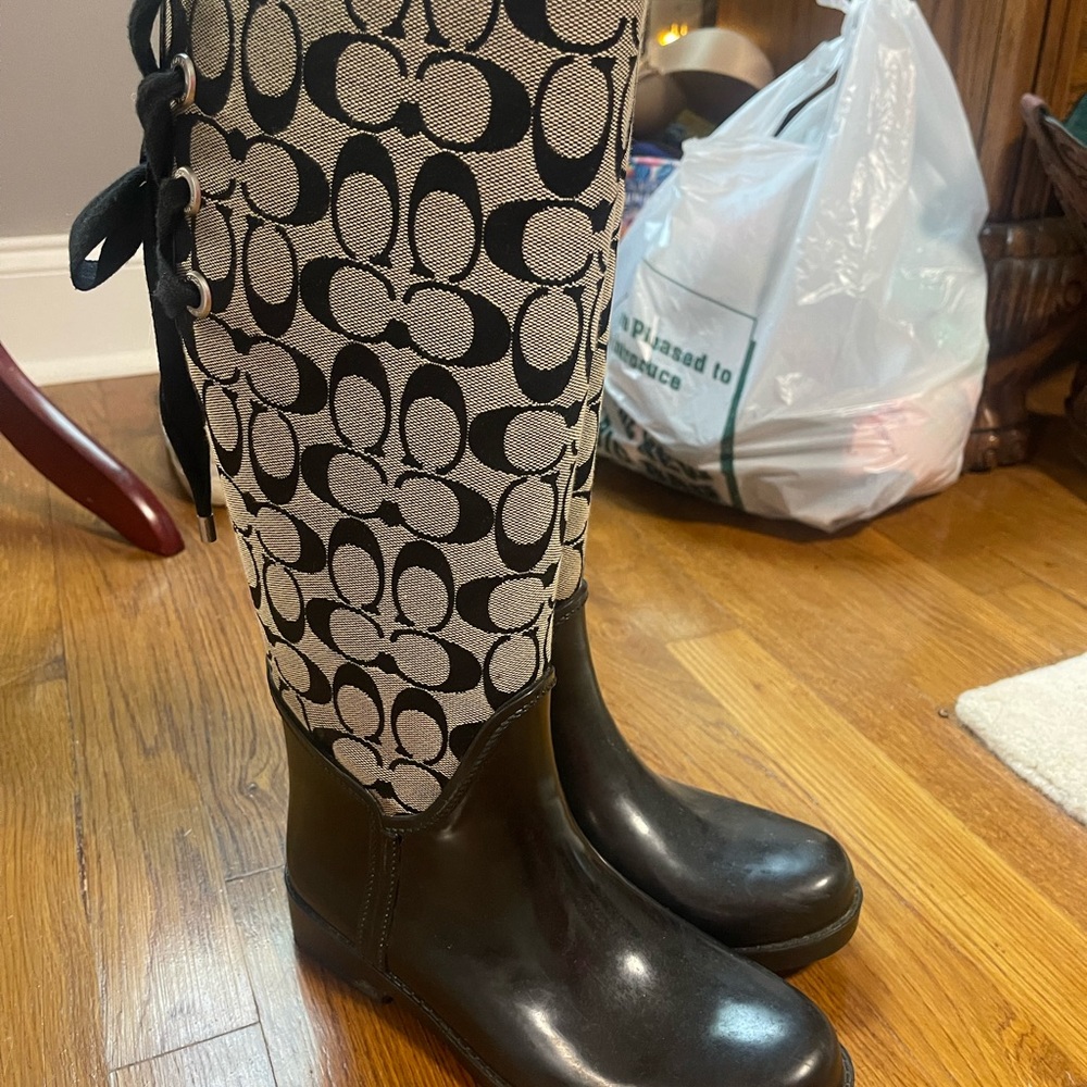 Coach Rain boots